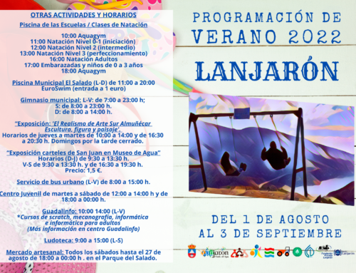 Descarga ya la programación de eventos de agosto 2022