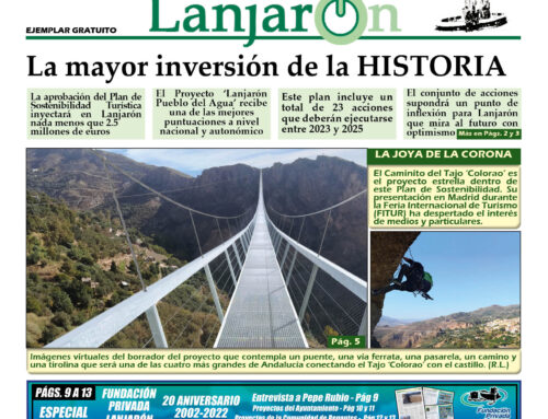 Disponible el número 52 del periódico local ‘Lanjarón’