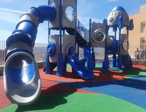 Inaugurada la primera fase del parque infantil 8 DE