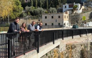 FOTO 1. Lanjarón inaugura dos nuevos tramos del paseo biosaludable gracias a la financiación del PFEA Especial y del Plan de Sostenibilidad Turística en Destino