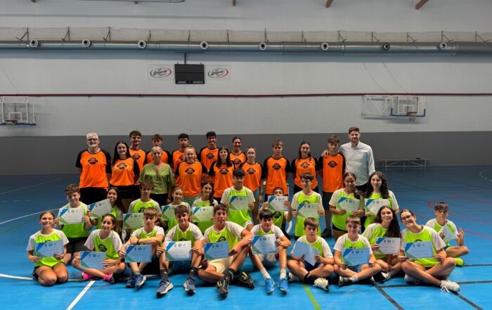 Entrega diplomas campus multideporte Lanjarón 2025