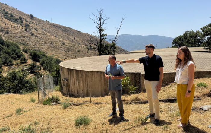 Lanjarón contará con un nuevo depósito de almacenamiento de agua