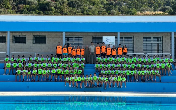 Participantes y autoridades en el Campus Multideporte Lanjarón 2025