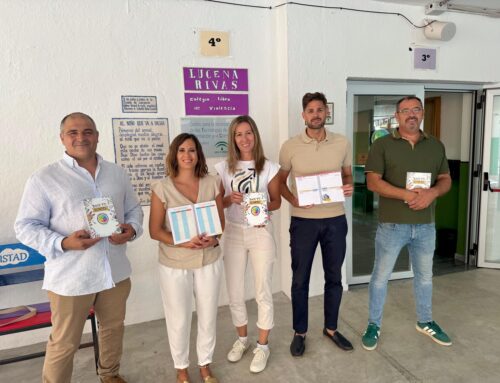 Lanjarón inicia el curso escolar con instalaciones renovadas en el CEIP Lucena Rivas y la entrega de 420 agendas para el alumnado