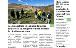 PORTADA PERIÓDICO LANJARÓN MAYO 2025 Nº54