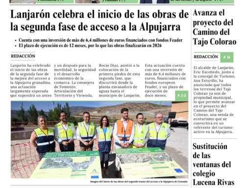 Disponible el número 55 del periódico local ‘Lanjarón’