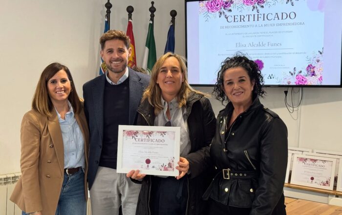Acto mujeres emprendedoras Lanjarón 2025